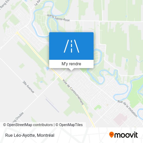 Rue Léo-Ayotte plan