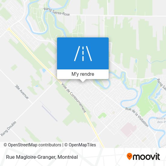 Rue Magloire-Granger plan