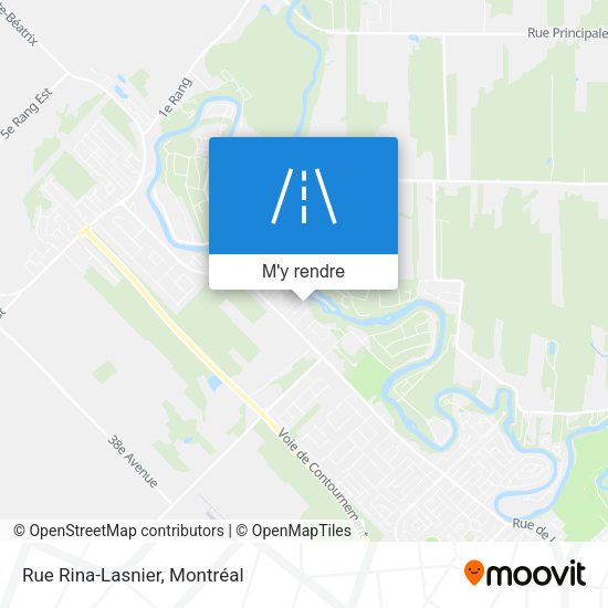 Rue Rina-Lasnier plan