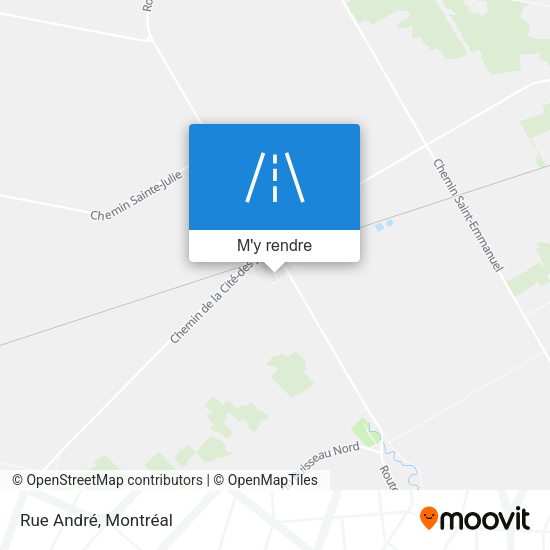 Rue André plan