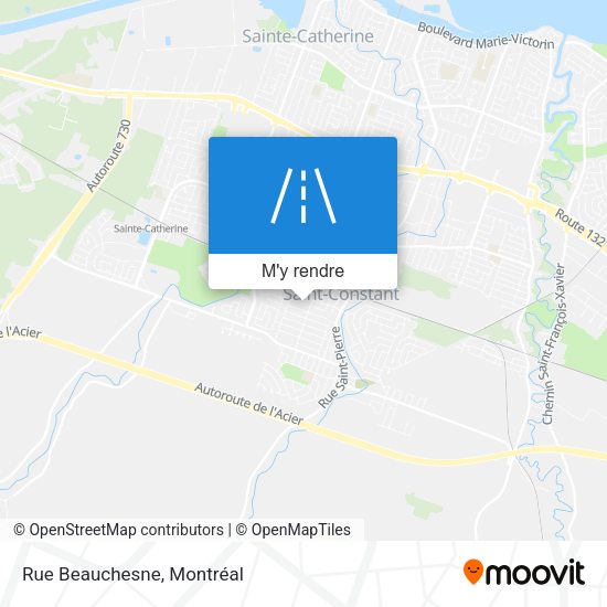 Rue Beauchesne plan