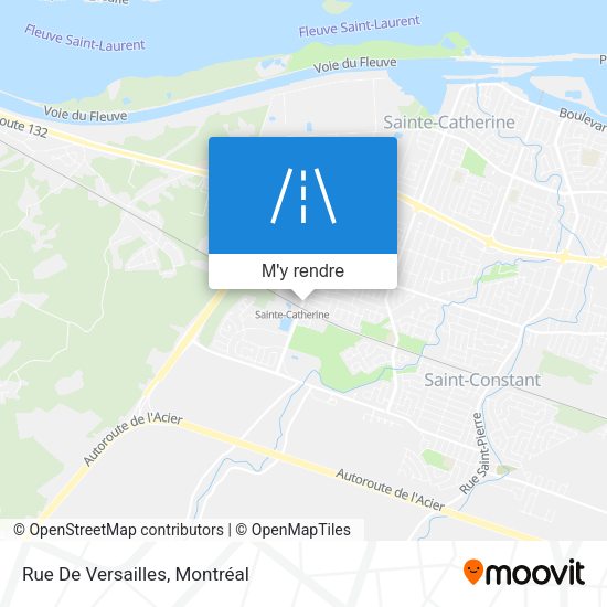 Rue De Versailles plan