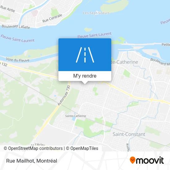 Rue Mailhot plan
