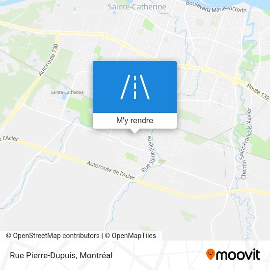 Rue Pierre-Dupuis plan