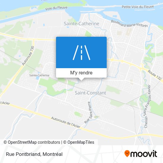 Rue Pontbriand plan