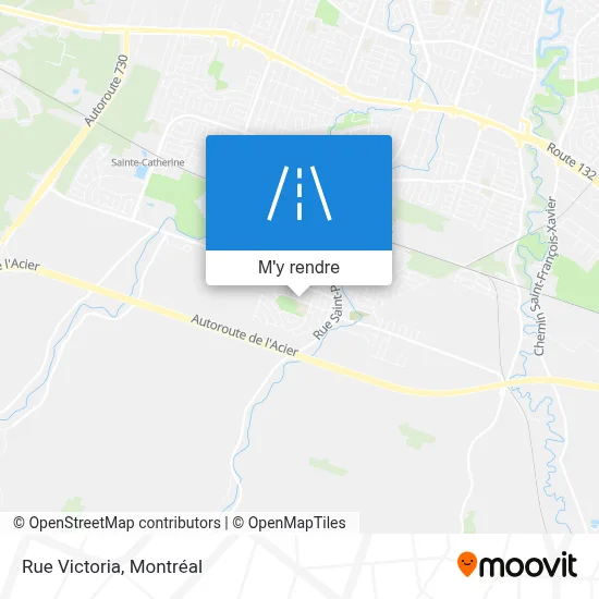 Rue Victoria plan
