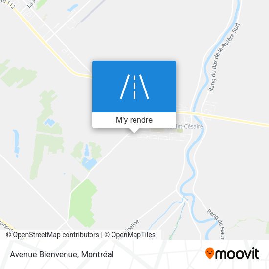 Avenue Bienvenue plan