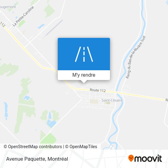 Avenue Paquette plan