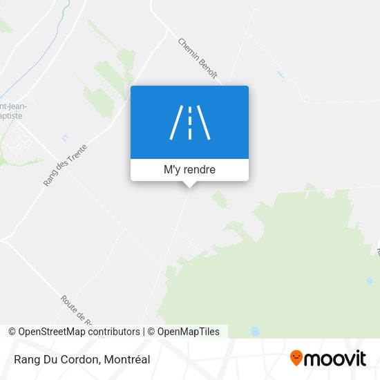 Rang Du Cordon plan