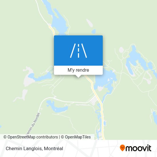 Chemin Langlois plan