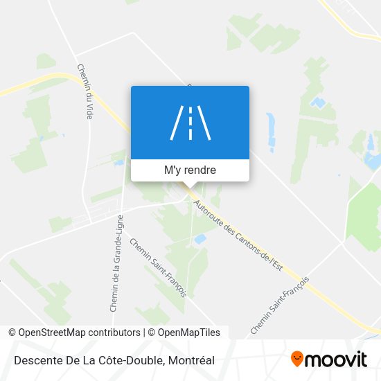 Descente De La Côte-Double plan