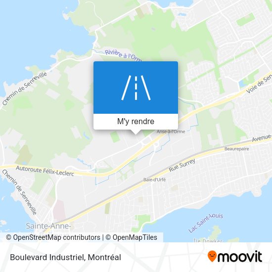 Boulevard Industriel plan
