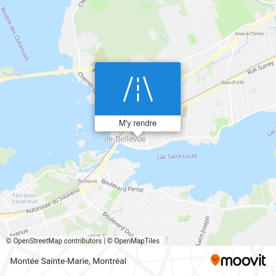 Montée Sainte-Marie plan