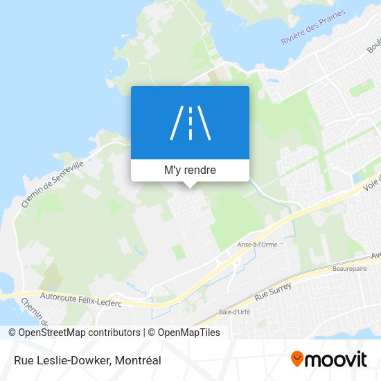 Rue Leslie-Dowker plan