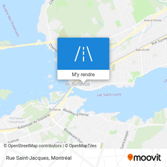 Rue Saint-Jacques plan