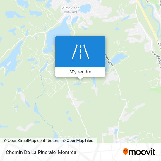 Chemin De La Pineraie plan