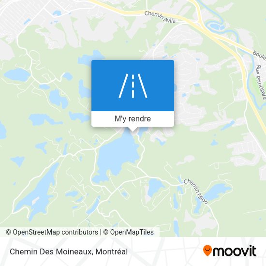 Chemin Des Moineaux plan