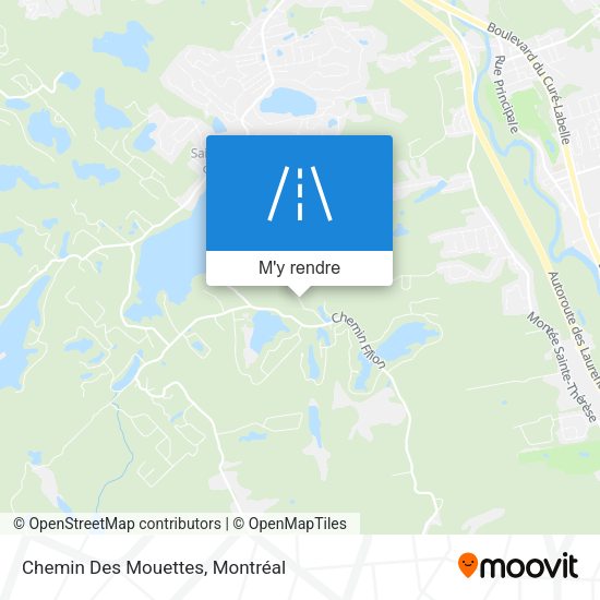Chemin Des Mouettes plan