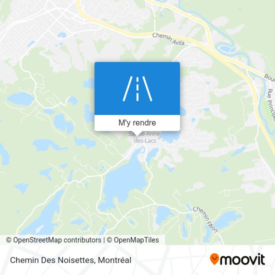 Chemin Des Noisettes plan