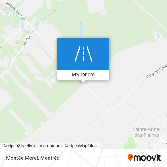Montée Morel plan
