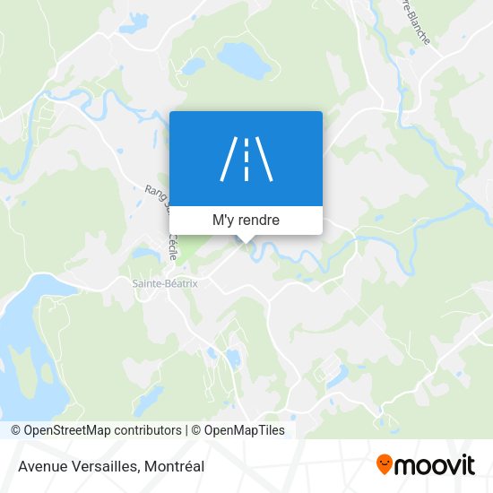 Avenue Versailles plan