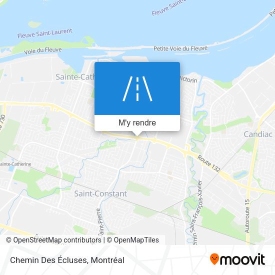 Chemin Des Écluses plan