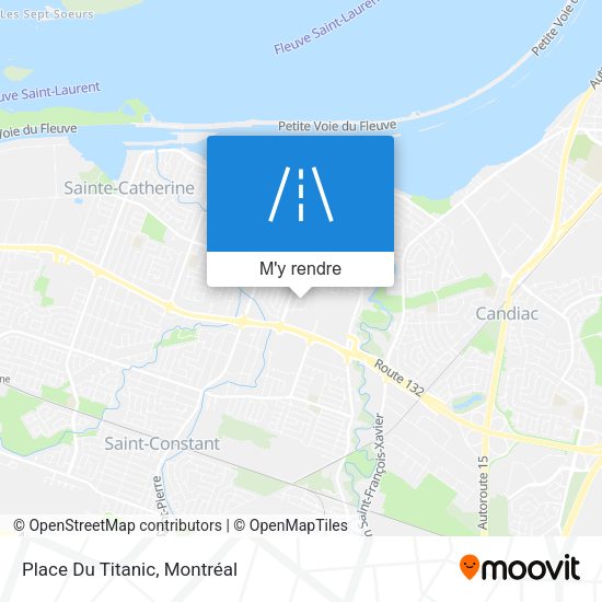 Place Du Titanic plan