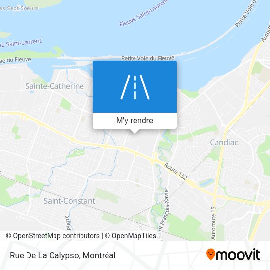 Rue De La Calypso plan