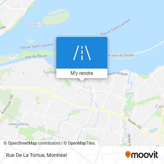 Rue De La Tortue plan