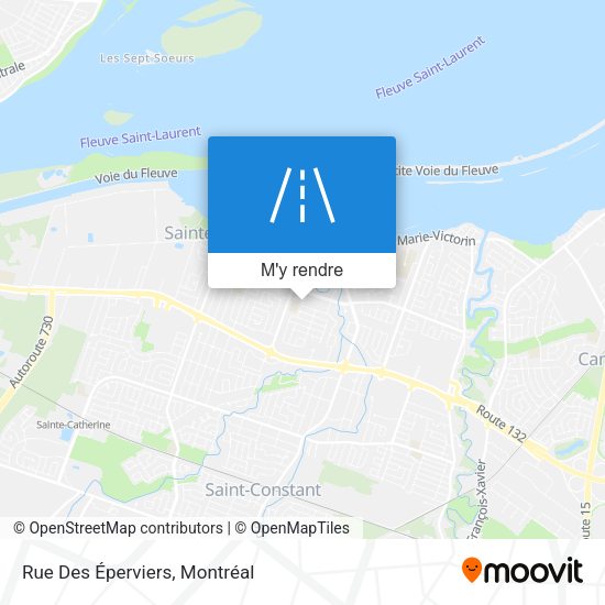 Rue Des Éperviers plan