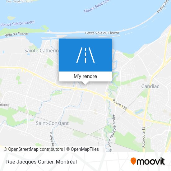 Rue Jacques-Cartier plan