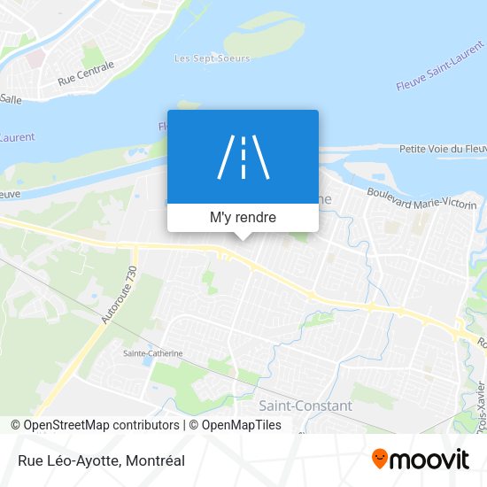 Rue Léo-Ayotte plan