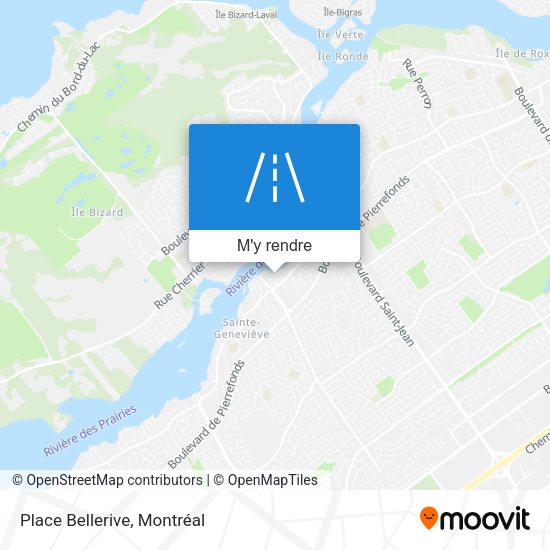 Place Bellerive plan
