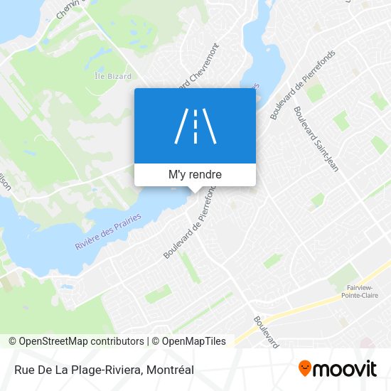Rue De La Plage-Riviera plan