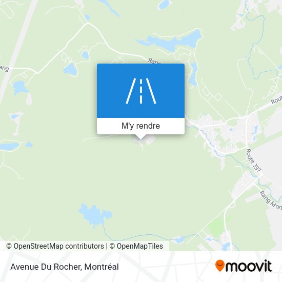 Avenue Du Rocher plan