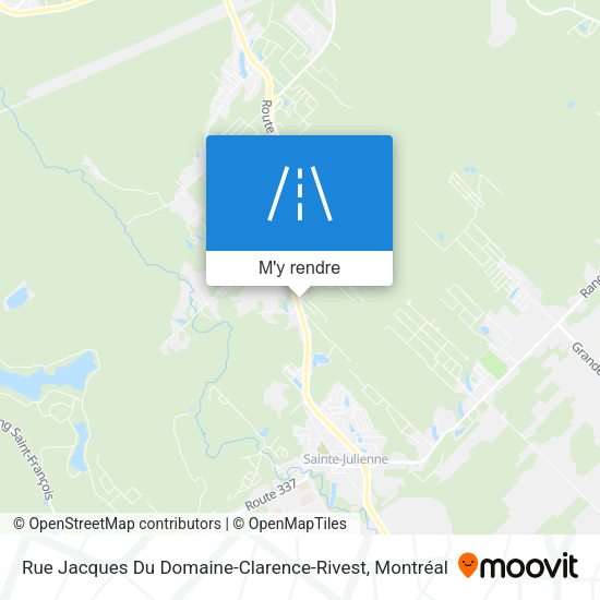 Rue Jacques Du Domaine-Clarence-Rivest plan