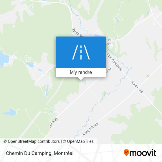 Chemin Du Camping plan