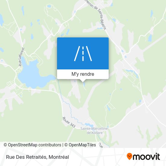 Rue Des Retraités plan