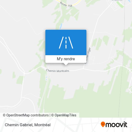 Chemin Gabriel plan