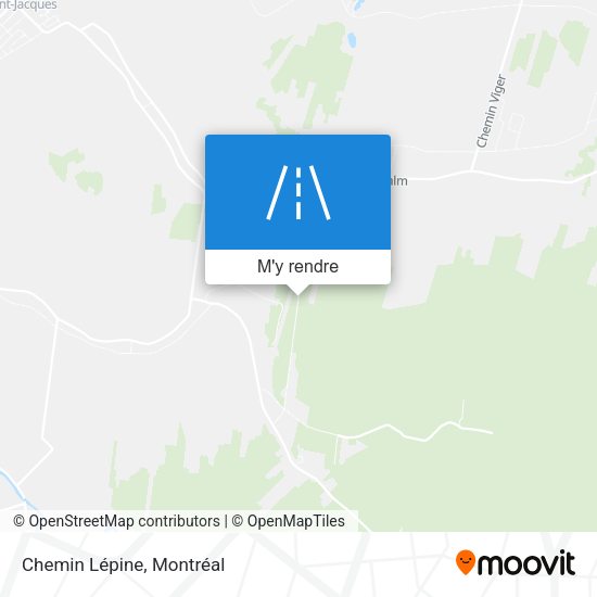 Chemin Lépine plan