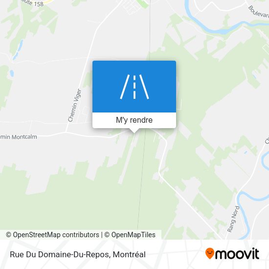 Rue Du Domaine-Du-Repos plan