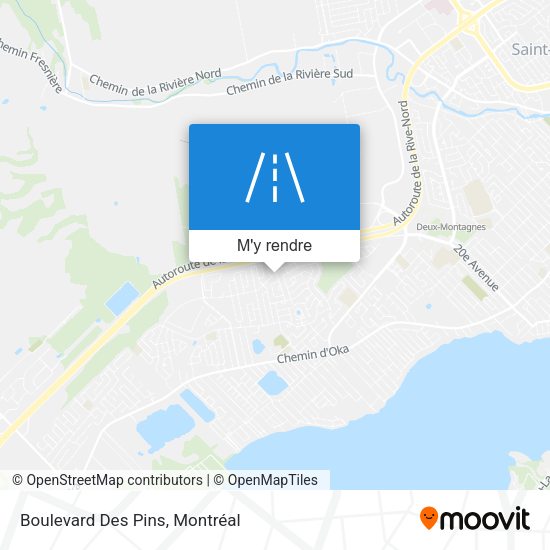 Boulevard Des Pins plan