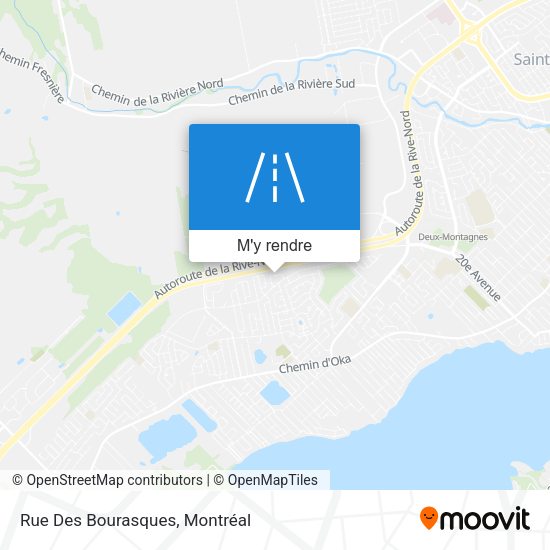 Rue Des Bourasques plan