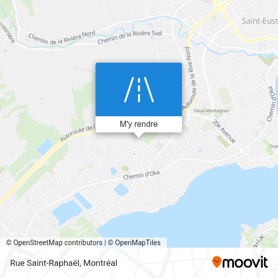 Rue Saint-Raphaël plan