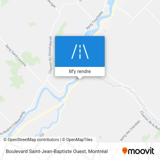 Boulevard Saint-Jean-Baptiste Ouest plan