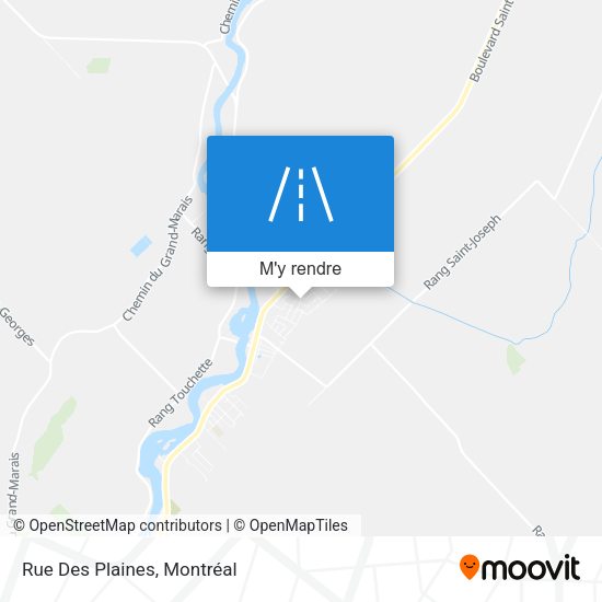 Rue Des Plaines plan