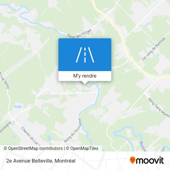 2e Avenue Belleville plan
