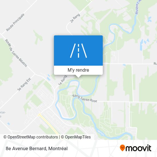 8e Avenue Bernard plan
