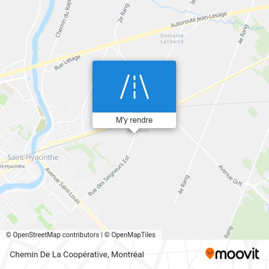 Chemin De La Coopérative plan
