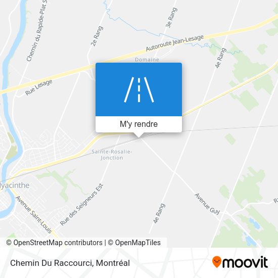 Chemin Du Raccourci plan